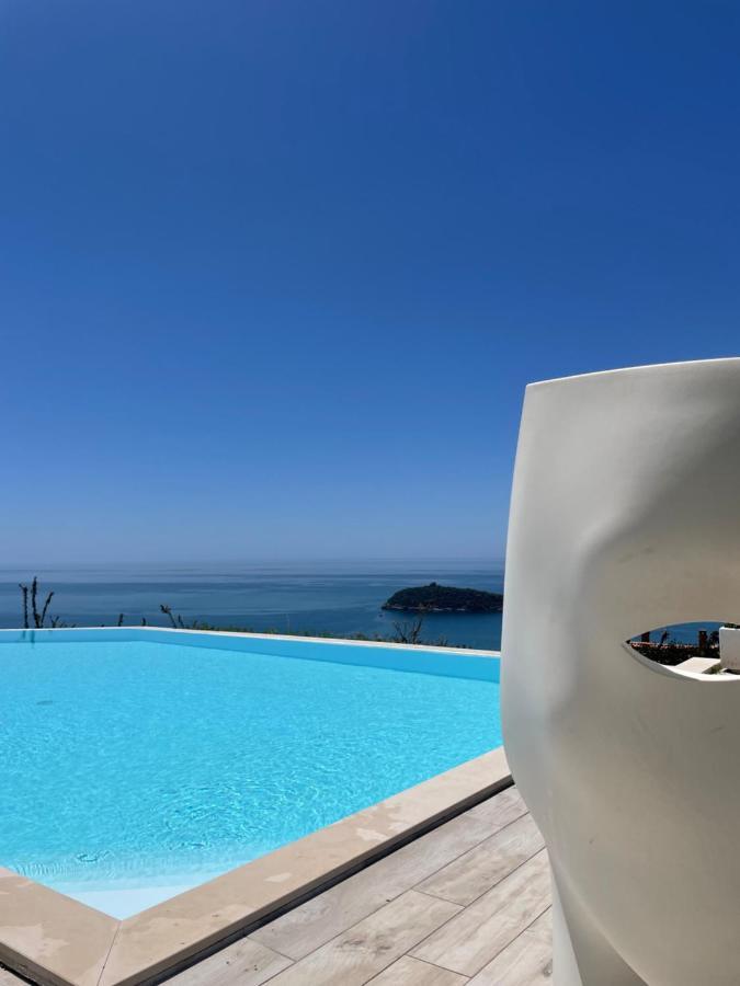 דיאמנטה Luxury Villa Blue&Blanc Piscina A Sfioro Isola מראה חיצוני תמונה